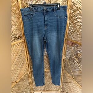 Time and Tru Blue Skinny High Rise Jeggings